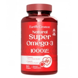 Омега-3 Earths Creation Super Omega-3 1000 mg - 90 софт гель