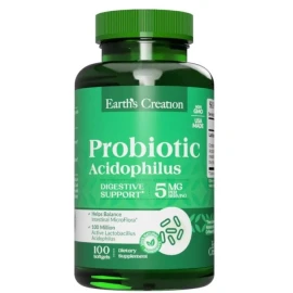 Пробіотик Earths Creation Probiotic Acidophilus - 100 софт гель