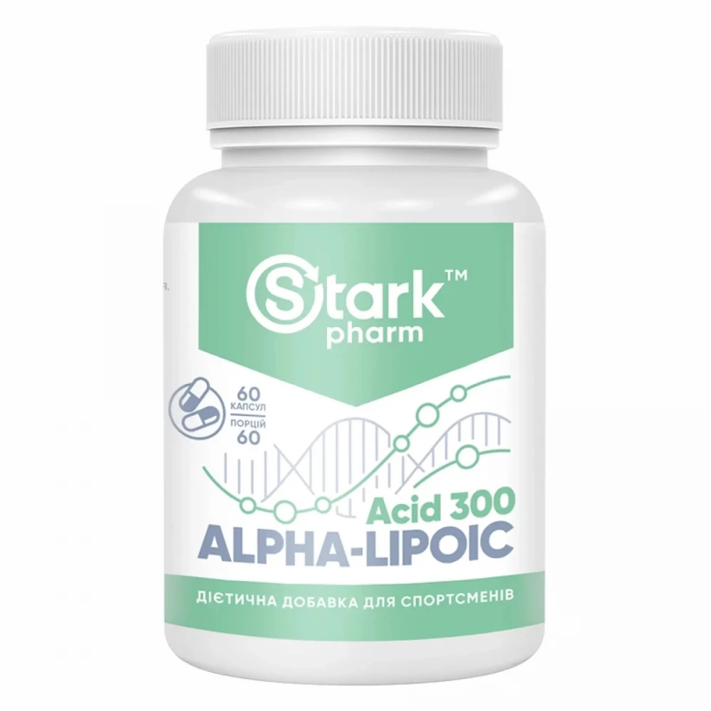 Антиоксидант Stark Pharm Stark Alpha Lipoid Acid ( ALA ) 300 mg - 60 caps