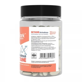 Бетаїн Stark Pharm Betaine Anhydrous 500 mg - 180 tab