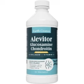 Глюкозамін хондроїтин Earths Cre Alevitor Glucosamine & Chondroitin + Vit C - 473 мл