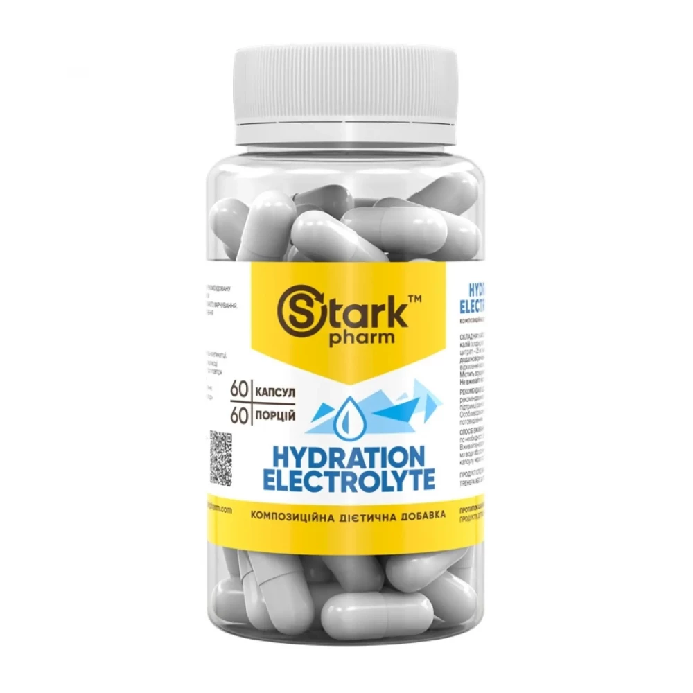 Електроліти Stark Pharm Hydration Electrolyte - 60 caps