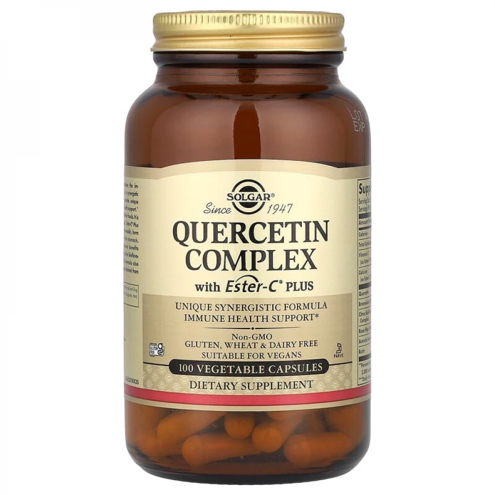 Комплекс кверцетина Solgar Quercetin Complex With Ester-C® Plus - 100 caps