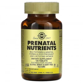 Комплекс для беременных Solgar Prenatal Nutrients - 120 tabs