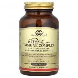 Комплекс для поддержания иммунитета Solgar Ester-C® Plus Immune Complex - 60 softgels