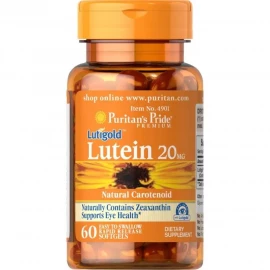 Лютеїн Puritans Pride Lutigold Lutein 20 mg - 60 caps
