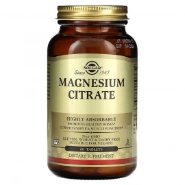 Магній цитрат Solgar Magnesium Citrate - 60 tabs