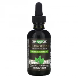Хлорофіл Natures Way Chlorofresh® Mint 40X Liquid - 59 ml