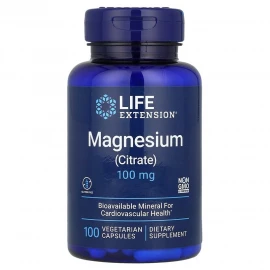 Магній Life Extension Magnesium (Citrate) 100 mg - 100 vcaps