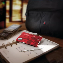 Картка-мультитул Victorinox Swisscard Transparent (блістер)