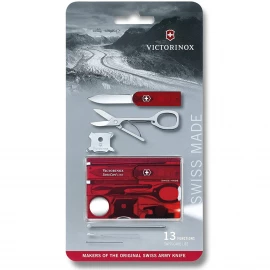 Картка-мультитул Victorinox Swisscard Transparent (блістер)