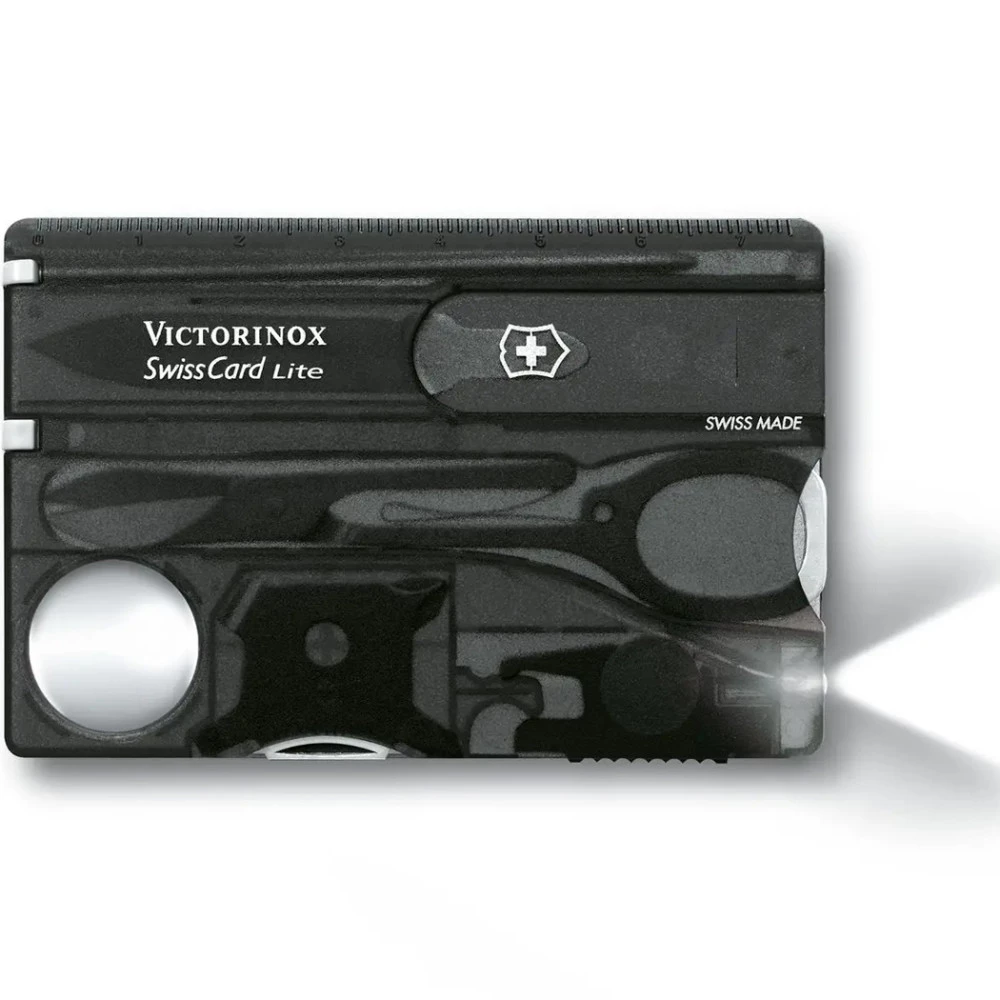 Картка-мультитул Victorinox Swisscard Transparent (блістер)