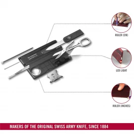 Картка-мультитул Victorinox Swisscard Transparent (блістер)