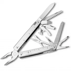 Мультитул Victorinox SwissTool X Plus Ratchet Leather