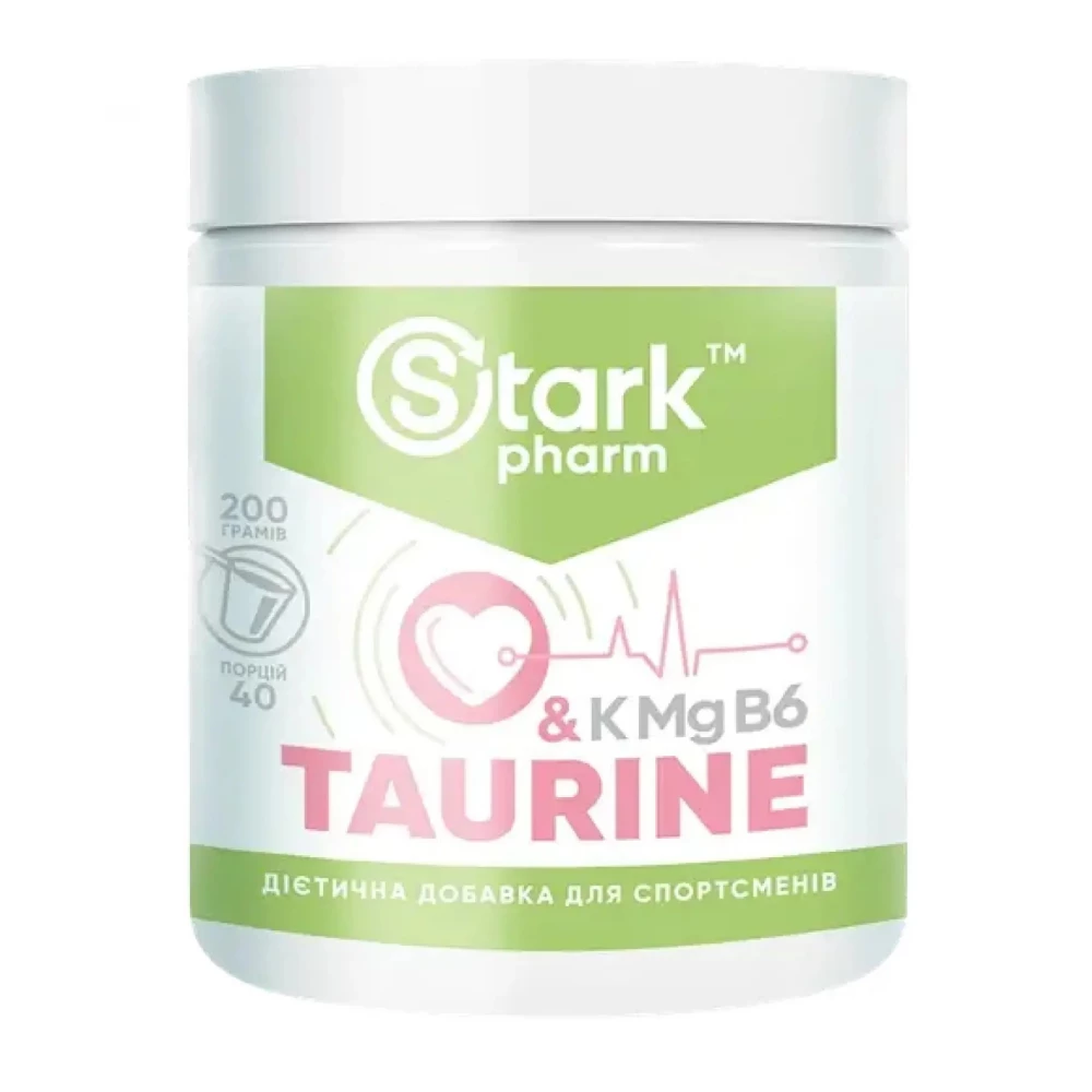 Мультивітаміни Stark Pharm Taurine MgB6 - 200 g