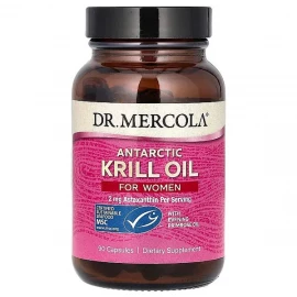 Олія криля Dr. Mercola Krill Oil for Women - 90 caps