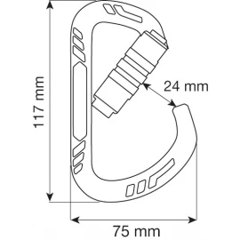 Карабін CAMP Guide XL 2Lock
