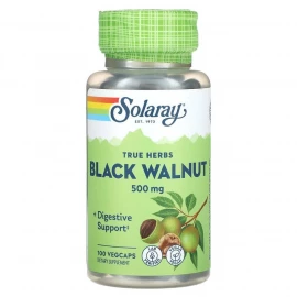 Чорний горіх Solaray Black Walnut 500 mg - 100 caps