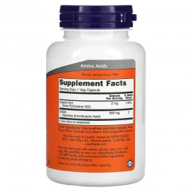 Гамма-аміномасляна кислота Now Foods GABA 500 mg - 100 vcaps