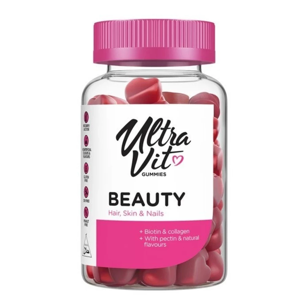 Комплекс для шкіри, волосся та нігтів VPLab Beauty Hair Skin Nails - 90 gummies
