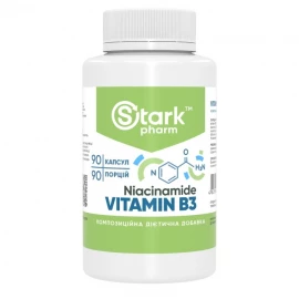 Нікотинамід Stark Pharm Niacinamide Vitamin B3 500 mg - 90 caps
