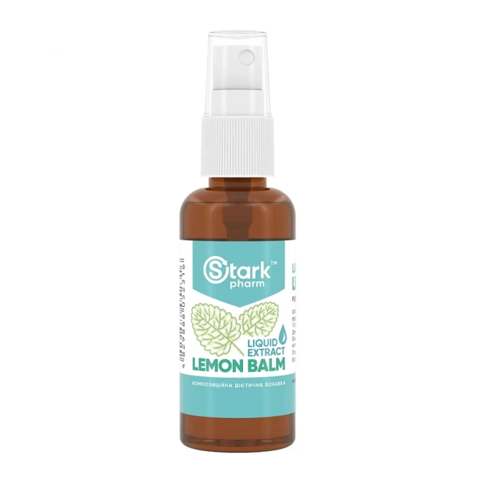 Екстракт меліси Stark Pharm Stark Lemon Balm Liquid Extract - 50 ml