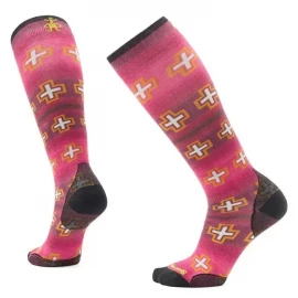 Шкарпетки Smartwool Women's Ski Zero Cushion Paths Crossed Print OTC