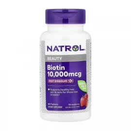 Біотин Natrol Biotin 10,000 mcg - 60 tabs