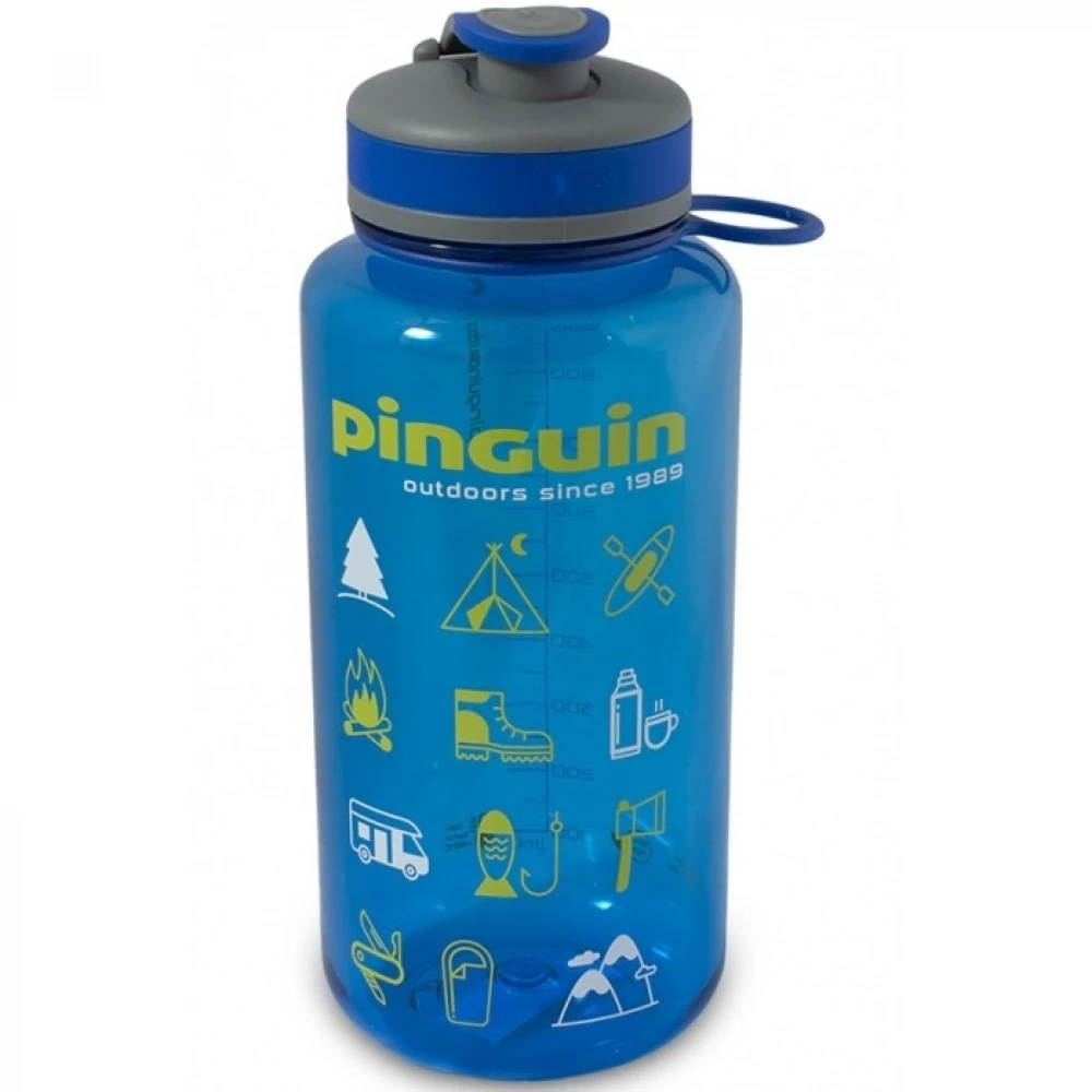 Фляга Pinguin Tritan Fat Sport Bottle 2024 BPA-free 1 L