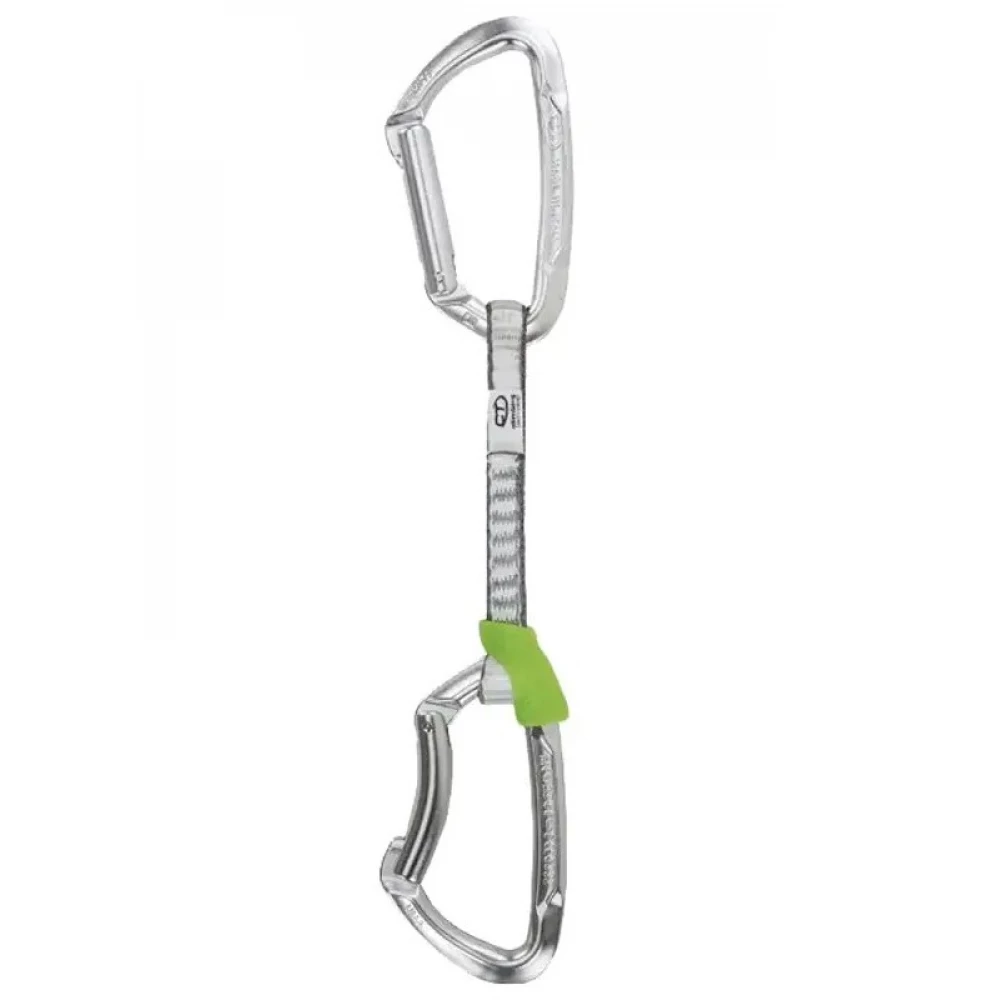 Відтяжка з карабінами Climbing Technology COP Lime set 17 cm Dy