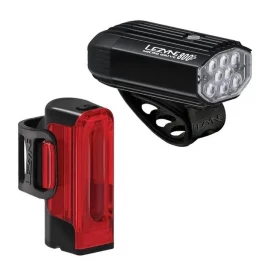 Комплект света Lezyne Micro 800+/Strip 300+ Pair 