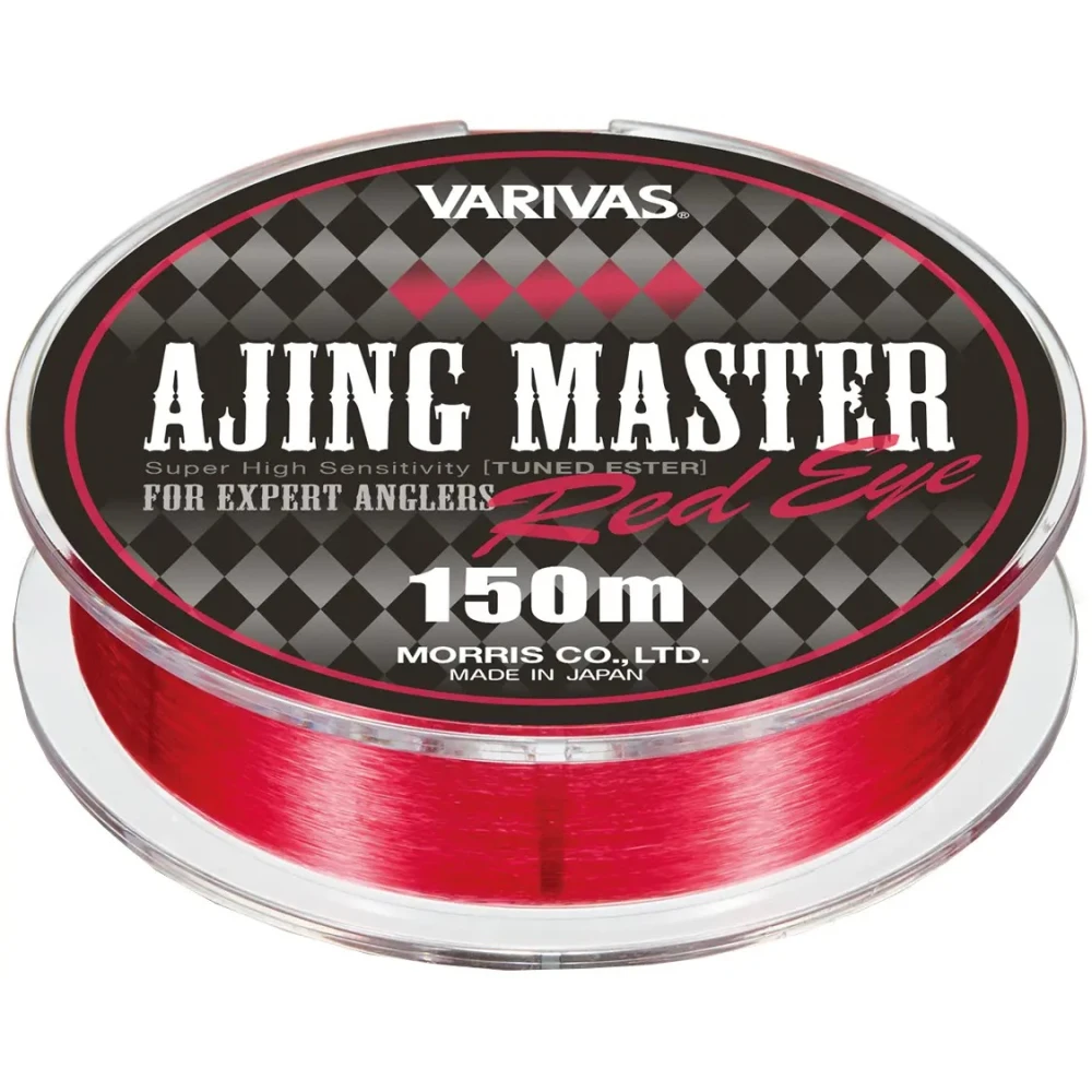 Волосінь Varivas Ajing Master Esther Red Eye 150 m 0.644 kg 0.083 mm