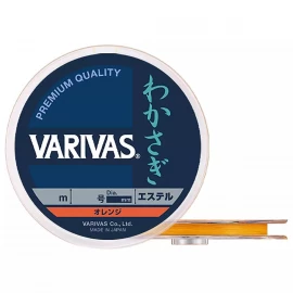Волосінь Varivas Wakasagi Ester Orange 60 m 0.104 mm