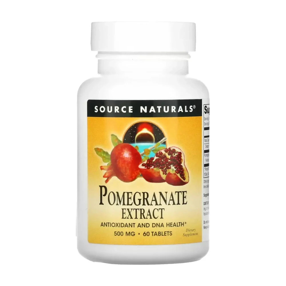 Антиоксидант Source Naturals Pomegranate Extract 500 mg - 60 tabs