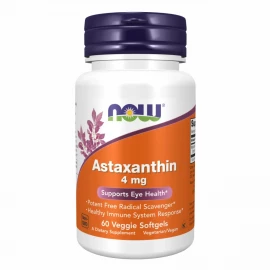 Астаксантин Now Foods Astaxanthin 4 mg - 60 Softgels