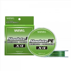 Шнур Varivas Absolute PE X4 150 m 4.27 kg 0.104 mm 0.4