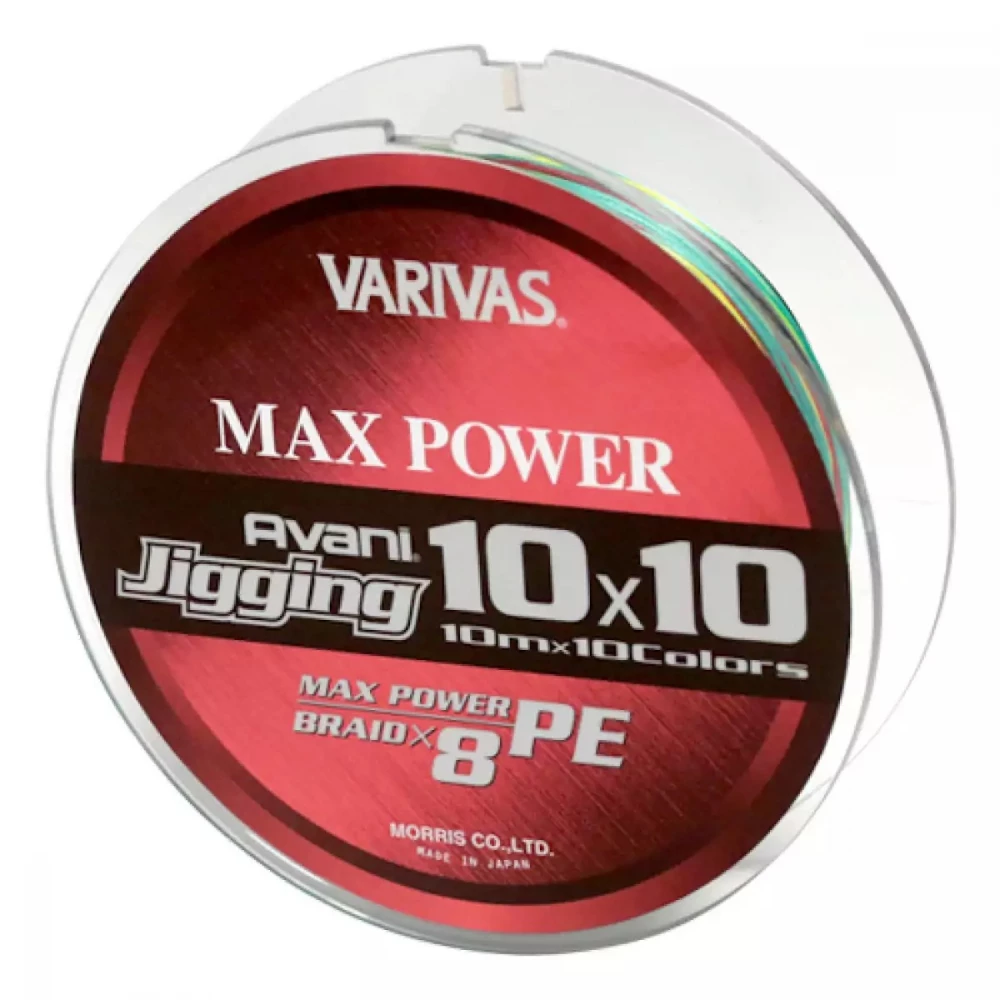 Шнур Varivas Avani Jigging Max Power X8 10*10 Multicolor 300 m 28.8 kg 0.330 mm 4.0