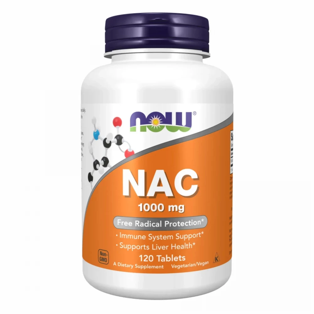 Ацетилцистеин Now Foods N-Acetyl-Cysteine ​​1000 mg - 120 tabs