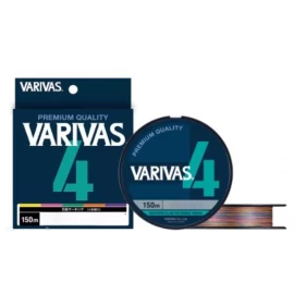 Шнур Varivas PE Line X4 Multicolor 150 m 6.79 kg 0.148 mm 0.8