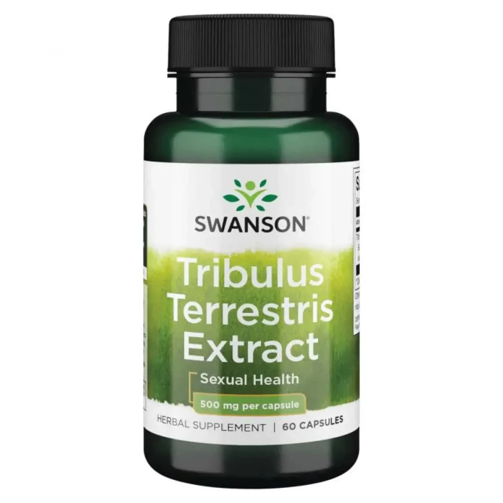 Бустер тестостерону Swanson Tribulus Terrestris Extract 500 mg - 60 caps