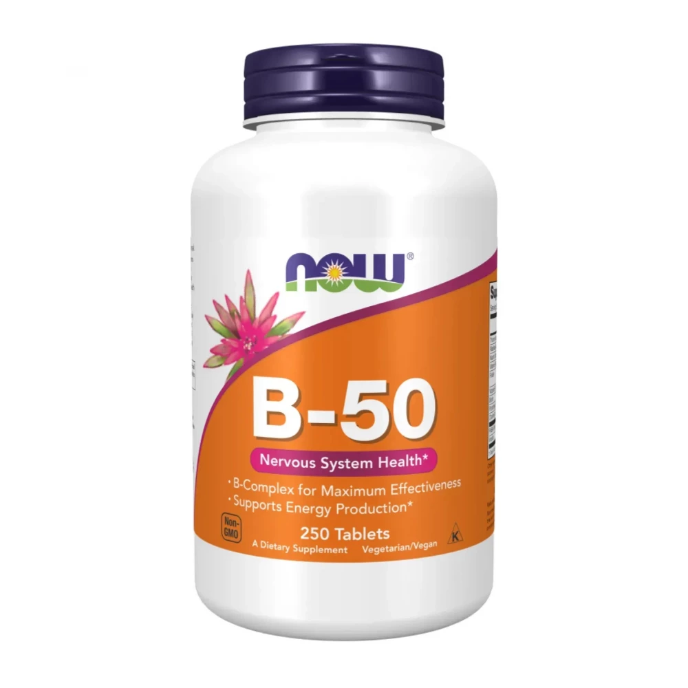 Вітаміни Now Foods Vitamin B-50 - 250 tabs