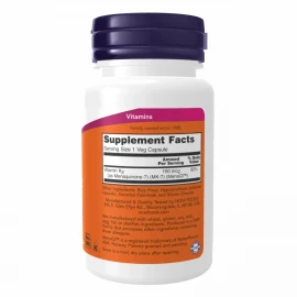 Вітаміни Now Foods Vitamin K-2 (MK7) 100 mcg - 120 vcaps