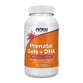 Вітаміни для вагітних Now Foods Prenatal Gels + DHA - 90 softgels