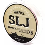 Шнур Varivas SLJ MAX Power PE X8 Multicolor 150 m 9.0 kg 0.165 mm 1.0