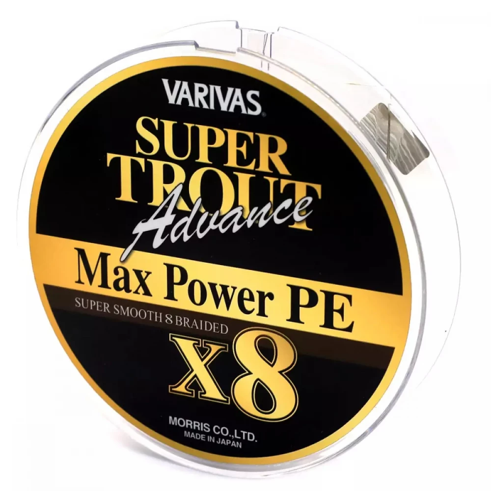Шнур Varivas Trout Advance Max Power PE 150 m 7.57 kg 0.8