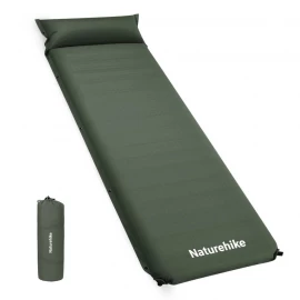 Килимок самонадувний з подушкою Naturehike CNK2450WS020, 100 мм