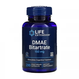 Диметиламіноетанол Life Extension DMAE Bitartrate 150 mg - 200 vcaps