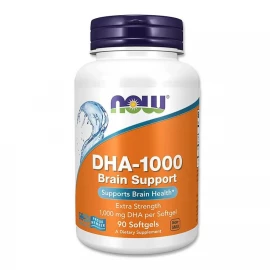 Докозагексаєнова кислота Now Foods DHA-1000 Fish Oil Extra Strength - 90 softgels