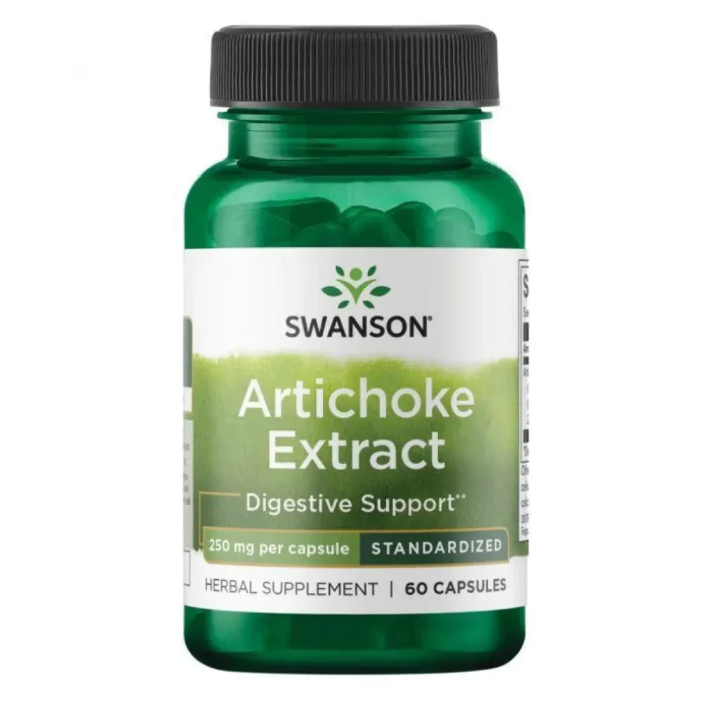 Екстракт артишоку Swanson Artichoke Extract Standardized 250 mg - 60 caps