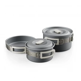 Набор посуды Naturehike CNK2450CF010, (2 кастрюли, сковородка)